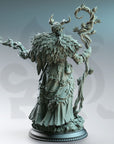 Old Barkhorn, Satyr Druid - 3d Printed Miniature Sculpted by DM Stash