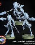Tellurian Knights - 3d Printed Miniature by Crippled God Foundry
