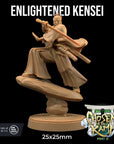 Enlightened Kensei - Chosen of the Kami - 3d Printed Miniature by Dragon Trappers Lodge