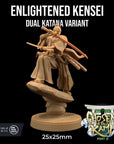 Enlightened Kensei - Chosen of the Kami - 3d Printed Miniature by Dragon Trappers Lodge