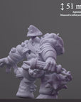Mudjaw the Bog Rotter Hippo - 3d Printed Miniature Sculpted by DiceHeads