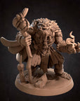 Bugbear Shaman - 3d Printed Miniature sculpted by Bite the Bullet