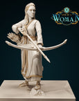 Human Ranger, Hrefna Ulfsdottir - 3d Printed Miniature by DND Is A Woman