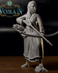 Human Ranger, Hrefna Ulfsdottir - 3d Printed Miniature by DND Is A Woman