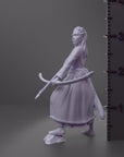 Human Ranger, Hrefna Ulfsdottir - 3d Printed Miniature by DND Is A Woman
