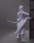Human Ranger, Hrefna Ulfsdottir - 3d Printed Miniature by DND Is A Woman