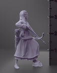 Human Ranger, Hrefna Ulfsdottir - 3d Printed Miniature by DND Is A Woman