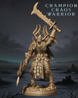 Champions - Harbingers of Chaos - 3d Printed Miniature Sculpted by Monolith Arts