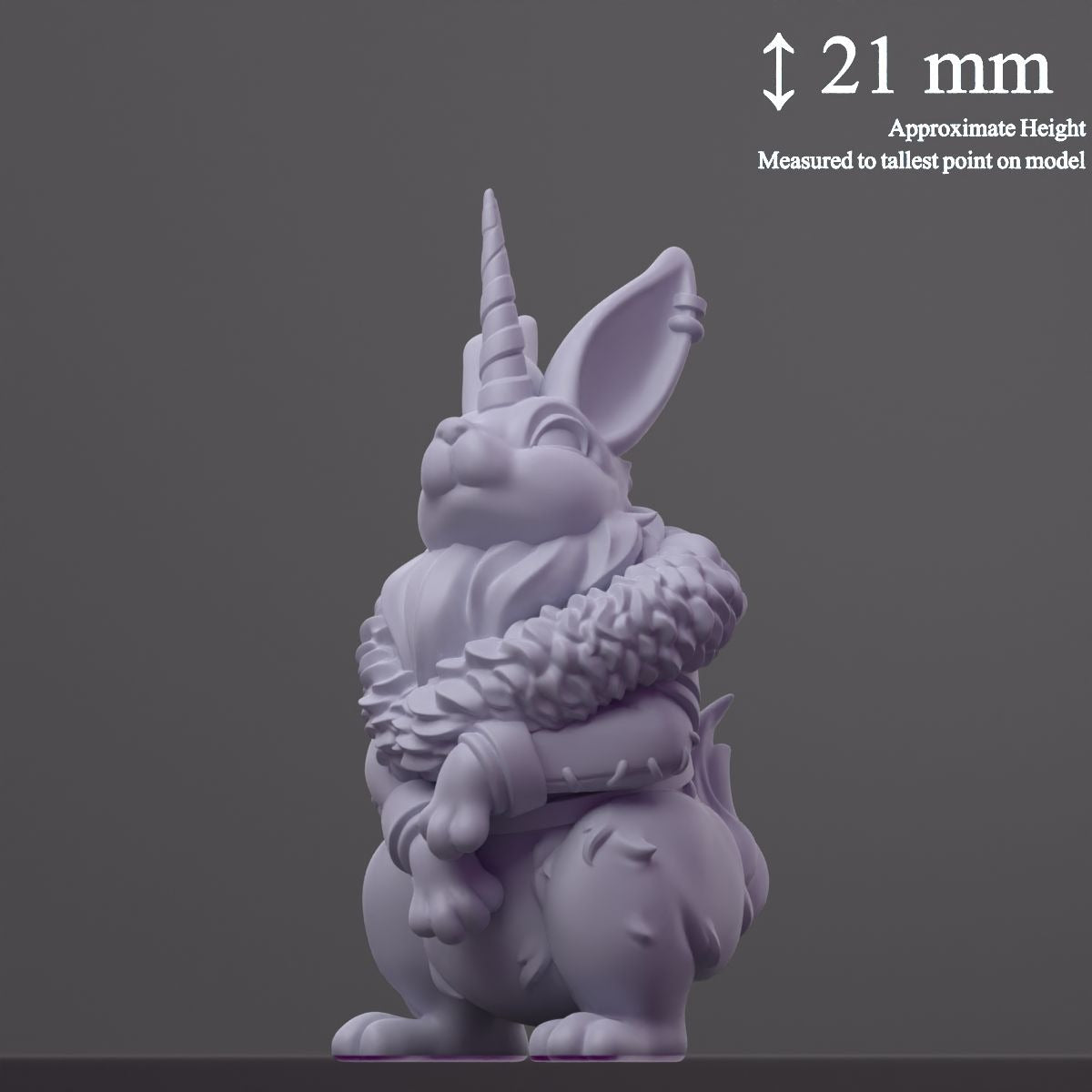Almij (Almiraj) - Fantastic Creatures - 3d Printed Miniature Sculpted by Cast N Play