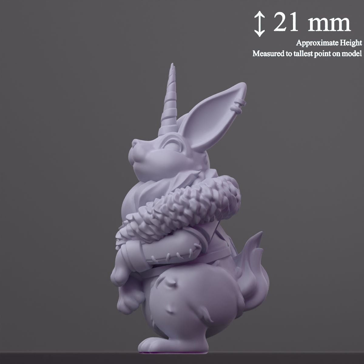 Almij (Almiraj) - Fantastic Creatures - 3d Printed Miniature Sculpted by Cast N Play