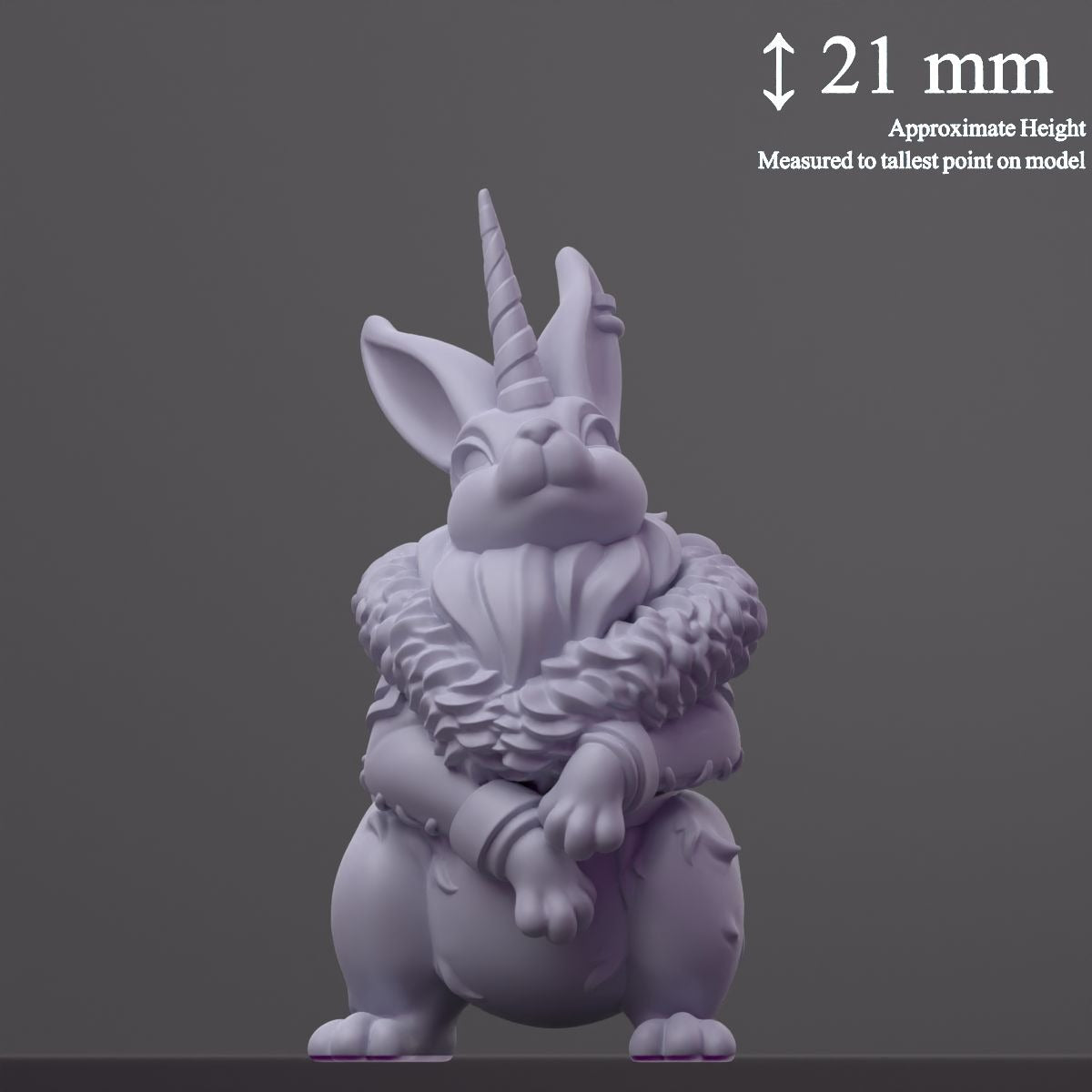 Almij (Almiraj) - Fantastic Creatures - 3d Printed Miniature Sculpted by Cast N Play