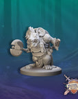 Mouse Marauders - Brambleheart - 3d Printed Miniature sculpted by Kraken Games Lab