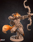 Foxfolk Ranger - 3d Printed Miniature sculpted by Bite the Bullet