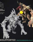 Gnoph-Keh - The Wondering Desert - 3d Printed Miniature Sculpted by Printed Obsession