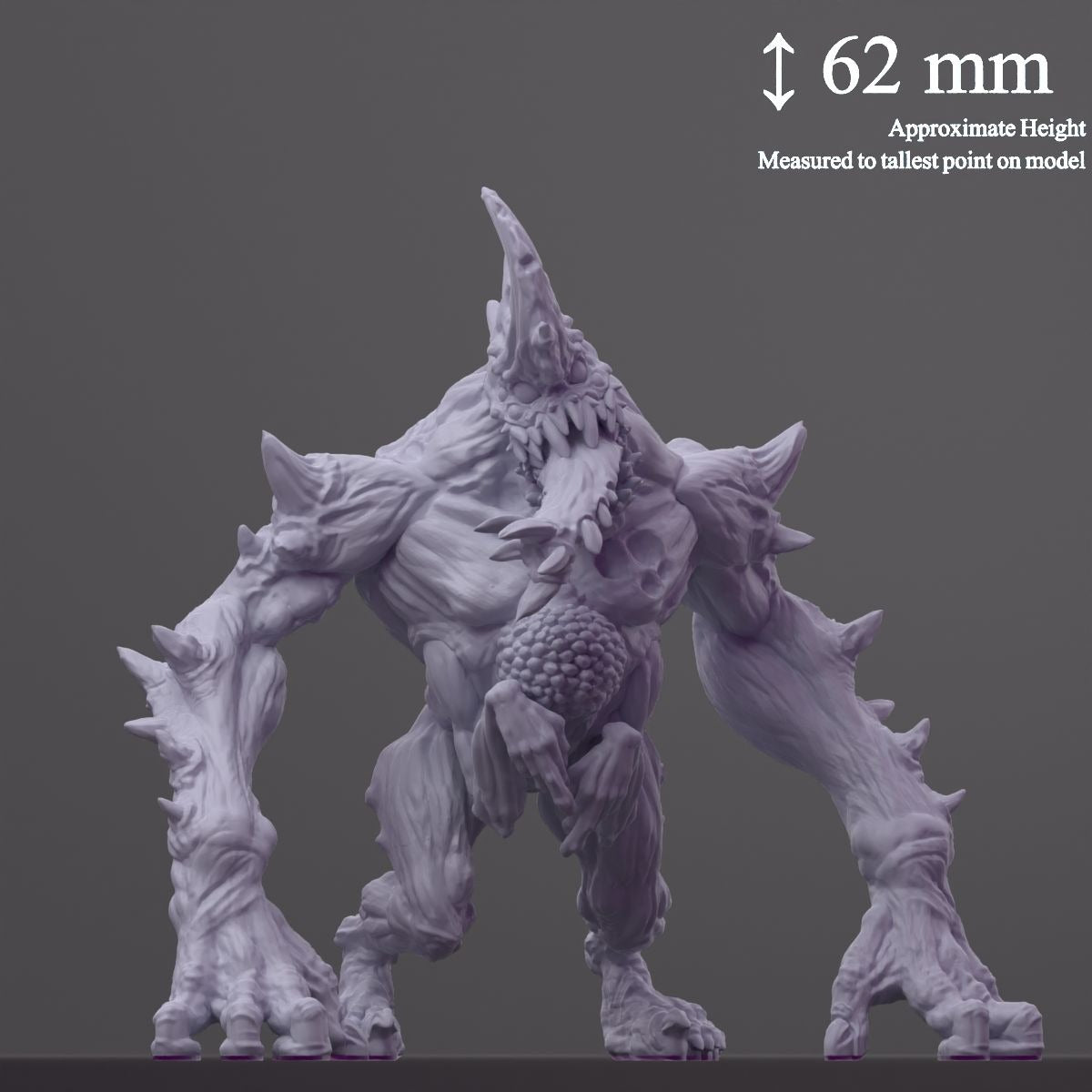 Gnoph-Keh - The Wondering Desert - 3d Printed Miniature Sculpted by Printed Obsession