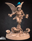 Pixie Artificer - Pixies - 3d Printed Miniature sculpted by Bite the Bullet
