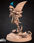 Pixie Artificer - Pixies - 3d Printed Miniature sculpted by Bite the Bullet