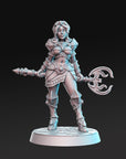 Emerald - Order of the Iron Lily - 3d Printed Miniature Sculpted by RN Estudio