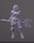 Emerald - Order of the Iron Lily - 3d Printed Miniature Sculpted by RN Estudio