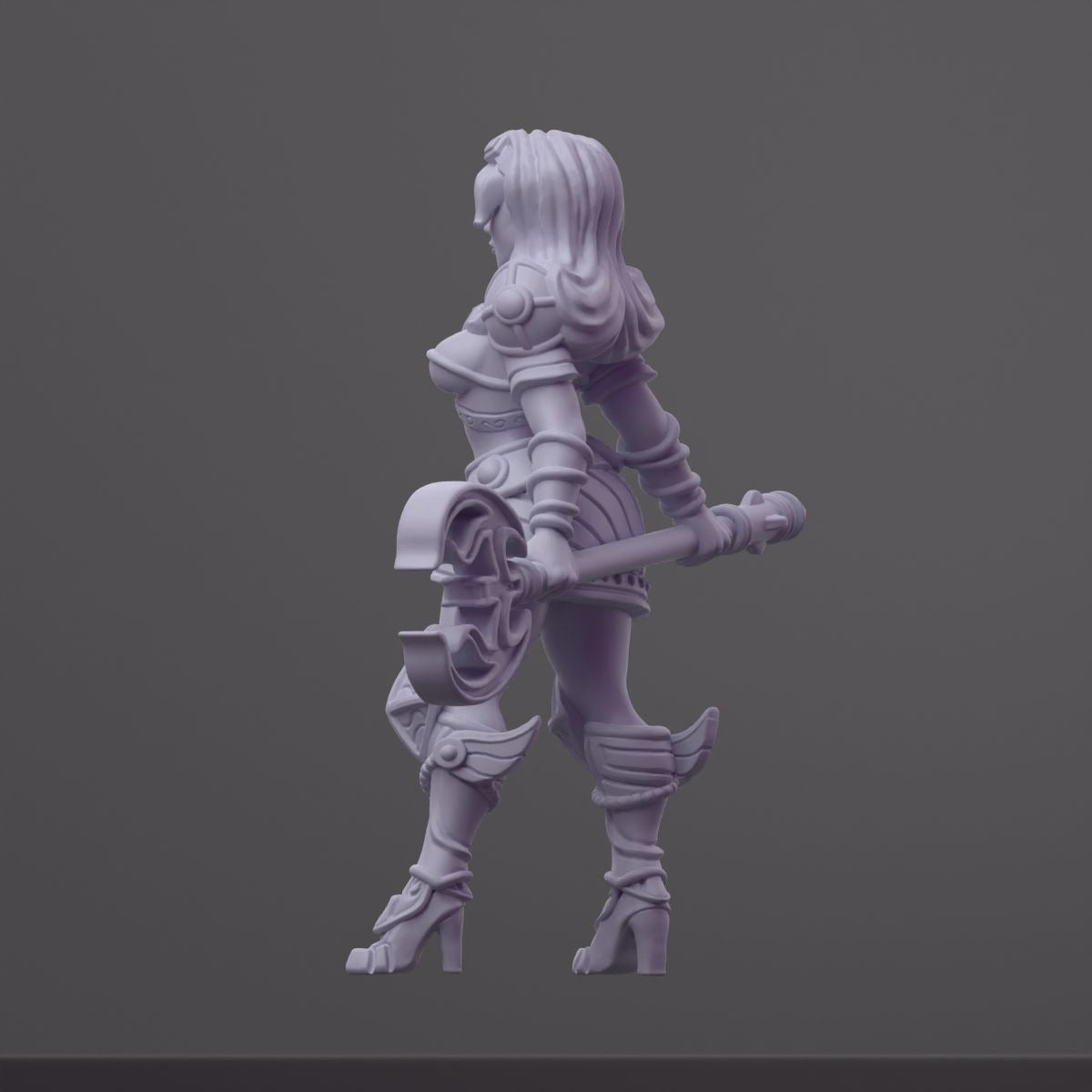 Emerald - Order of the Iron Lily - 3d Printed Miniature Sculpted by RN Estudio