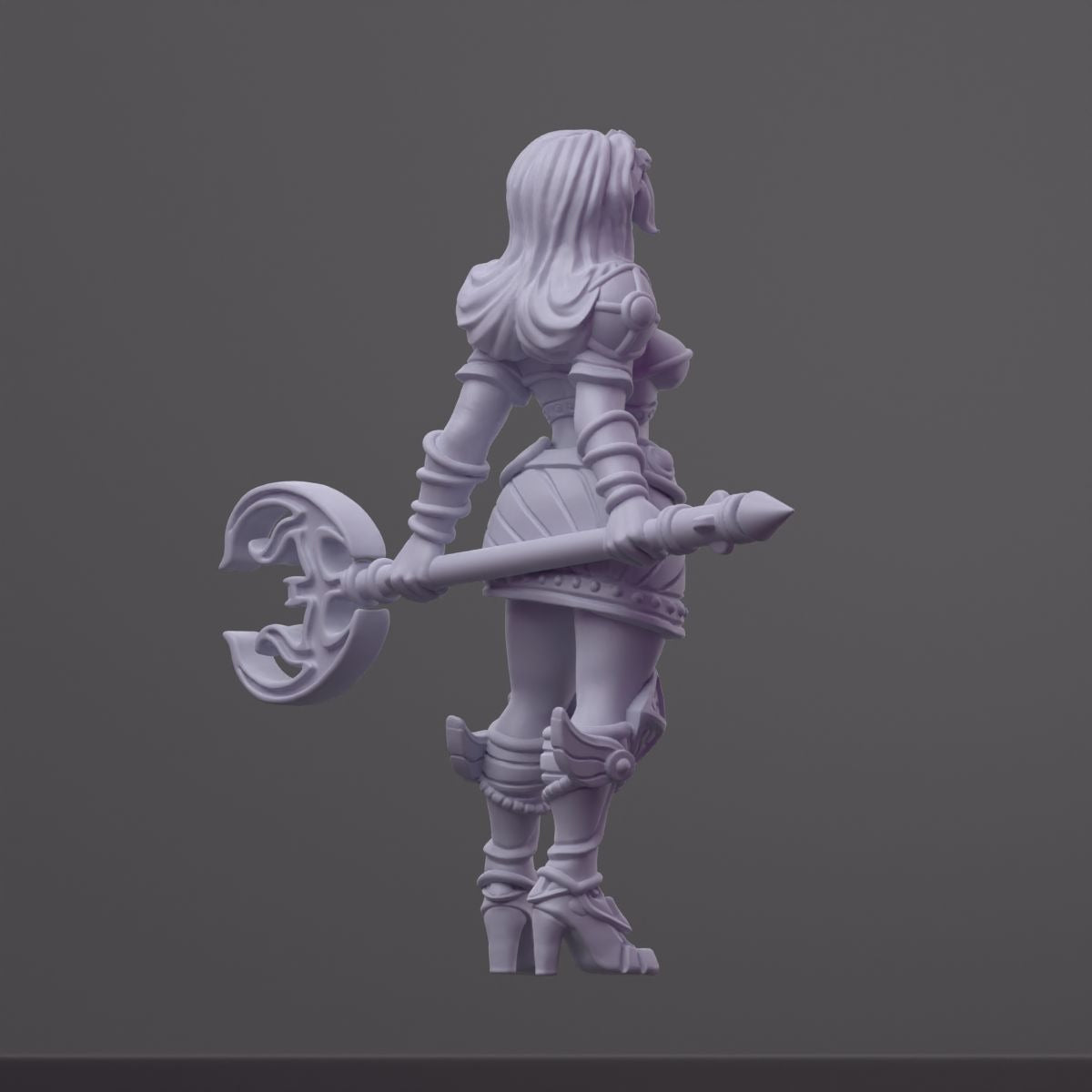 Emerald - Order of the Iron Lily - 3d Printed Miniature Sculpted by RN Estudio
