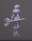 Emerald - Order of the Iron Lily - 3d Printed Miniature Sculpted by RN Estudio