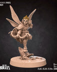 Pixie Ranger - Pixies - 3d Printed Miniature sculpted by Bite the Bullet