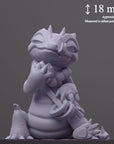 Shockzard (Shocker Lizard) - Fantastic Creatures - 3d Printed Miniature Sculpted by Cast N Play