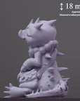 Shockzard (Shocker Lizard) - Fantastic Creatures - 3d Printed Miniature Sculpted by Cast N Play