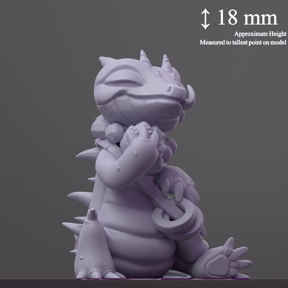 Shockzard (Shocker Lizard) - Fantastic Creatures - 3d Printed Miniature Sculpted by Cast N Play