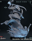 Pal'Adiin, the Grand Sultan - Cave of Blunders - 3d Printed Miniature Sculpted by Mammoth Factory