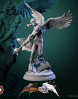 Angel Soldiers - Better the Devil You Know - 3d Printed Miniature Sculpted by White Werewolf Tavern