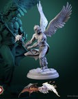 Angel Soldiers - Better the Devil You Know - 3d Printed Miniature Sculpted by White Werewolf Tavern