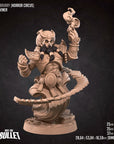 Djinn Diviner - Horror Circus - 3d Printed Miniature sculpted by Bite the Bullet