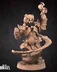 Djinn Diviner - Horror Circus - 3d Printed Miniature sculpted by Bite the Bullet