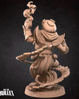 Djinn Diviner - Horror Circus - 3d Printed Miniature sculpted by Bite the Bullet