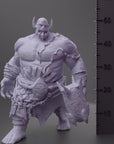 Keywarden Kaarn - Harbingers of Chaos - 3d Printed Miniature Sculpted by Monolith Arts