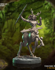 Cervitaur Archer - 3d Printed Miniature Sculpted by Crippled God Foundry