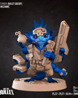 Furblin Mechanic - Bullet Galaxy - 3d Printed Miniature sculpted by Bite the Bullet