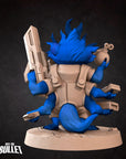 Furblin Mechanic - Bullet Galaxy - 3d Printed Miniature sculpted by Bite the Bullet