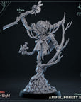 Arifik, Forest Sage - Snow Blight - 3d Printed Miniature Sculpted by Mammoth Factory