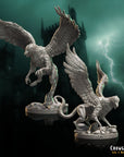 CrowGriff - The Mad Alchemist - 3d Printed Miniature Sculpted by Crippled God Foundry