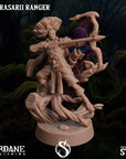 Florasarii (Flowerfolk) Ranger - 3d Printed Miniature Sculpted by Sordane Publishing