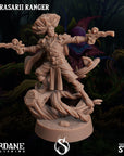 Florasarii (Flowerfolk) Ranger - 3d Printed Miniature Sculpted by Sordane Publishing
