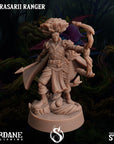 Florasarii (Flowerfolk) Ranger - 3d Printed Miniature Sculpted by Sordane Publishing