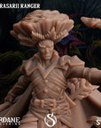 Florasarii (Flowerfolk) Ranger - 3d Printed Miniature Sculpted by Sordane Publishing