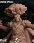 Florasarii (Flowerfolk) Ranger - 3d Printed Miniature Sculpted by Sordane Publishing