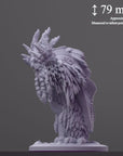 Madgebear Shaman - Brambleheart - 3d Printed Miniature sculpted by Kraken Games Lab