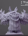 Madgebear Shaman - Brambleheart - 3d Printed Miniature sculpted by Kraken Games Lab