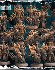 Sentinels - Army of Darkness: Dark Elves - 3d Printed Miniature Sculpted by Monolith Arts